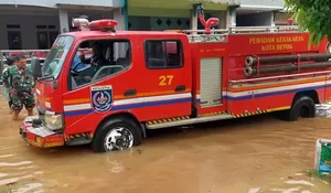 Tenang Saja, Kendaraan Damkar Depok Siap Pakai Semua