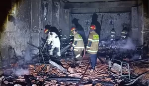 Gereja GBP Shalom Depok Ludes Terbakar