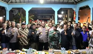 Ngopi Kamtibmas di Wilayah Sukmajaya, Kapolres Metro Depok Minta Siskamling Diaktifkan