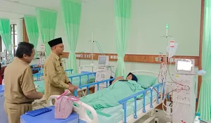 Cek Fasilitas Kesehatan RSUD Kisa, Wakil Walikota Depok Imam Budi Hartono Senang Pasien Cuci Darah Nyaman