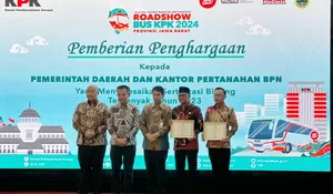 KPK Beri Penghargaan untuk BPN Kota Depok 