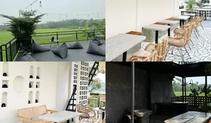 Tempat Nongkrong Ini Gak Ada Obat, Makanannya Murah dan Suasanya Kaya Lagi di Bali dengan Hamparan Sawah yang Kece Abis!