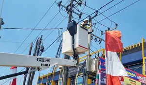 6,4 Kilometer Kabel Udara di Depok Pindah ke Dalam Tanah 