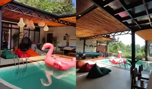 Staycation Estetik Ala Bali di Bogor dengan Pemandangan Alam Indah Hingga Ada Kolam Renang Pribadi Juga!