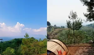 Tempat Camping di Kaki Gunung Salak Nih! Bisa Camping hingga Campervan dengan Panorama Alam Indah dan Suasana Sejuk
