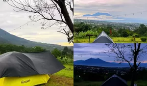 Mantap Abis! Cuma Bayar Rp 25 Ribu, di Tempat Camping Ini Udah Bisa Nikmati View Spektakuler dari Pegunungan, Bukit Hingga City Light