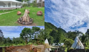 Tempat Luas dan Fasilitas Lengkap! Glamping Tenda Estetik dengan Pemandangan Indah di Puncak Ini Akan Cocok Buat Liburan Keluarga
