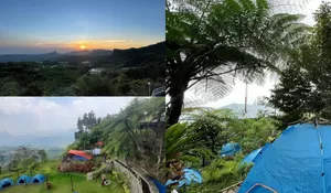Adem dan Kabutnya Buat Syahdu, Liburan di Tempat Camping Satu Ini Pasti Bikin Ketagihan Sama View dan Suasananya!
