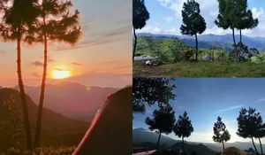 Dikelilingi Pemandangan Perbukitan Pegunungan Asri Hingga Sunrise, Siapa Sih yang Gak Terpesona Sama Tempat Camping Ini!
