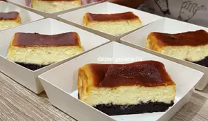 Membuat Fudgy Brownies Burnt Cheesecake dengan Perpaduan Manis Brownies dan Asin dari Keju dari Ternyata Gini!