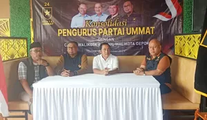 Lawan Kezaliman, Tegakkan Keadilan! Partai Ummat Depok Gaungkan Perubahan,  All Out Menangkan Supian Suri dan Chandra Rahmansyah