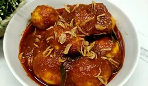 Resep Telur Bumbu Bali yang Rasanya Enak, Pedas, Gurih yang Bikin Nagih!