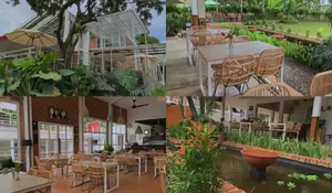 Tempatnya Nyaman, Luas dan Estetik Parah! Dengan Adanya Pepohonan Rindang, Resto Depok Ini Suasananya Tambah Sejuk