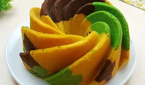 Tampilannya Cantik dengan Rasanya Enak dan Tekstur Super Lembut! Begini Resep Kue Marble Pandan yang Bisa Jadi Ide Jualan