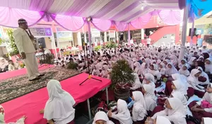 SDN Citayam 1 Gelar Peringatan Maulid Nabi Muhammad SAW : Bentuk Karakter Siswa 