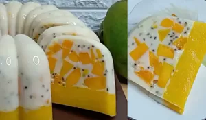 Tampilan Pudingnya Aja Udah Cantik, Apalagi Rasanya? Cobain Nih Resep Inovasi Olahan Mangga yang Segar dan Lembut Ini!