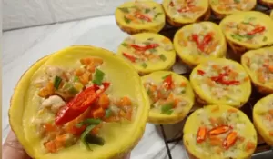 Kue yang Lembut Dipadukan dengan Rasa Gurih dari Kue Lumpur Gurih Asin Ini Cocok untuk Snack Box dan Ide Jualan!