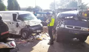 Data Kecelakaan di Depok : Delapan Nyawa Melayang, 624 Luka, Rugi Rp1,5 Miliar 