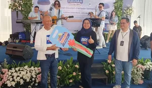 BRI Lebak Bulus Undi 16 Hadiah Panen Hadiah Simpedes