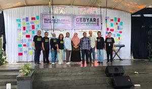 Meriah, Sekolah Nasional Plus Tunas Global Depok Helat Gebyar MyDarLing@School 2024