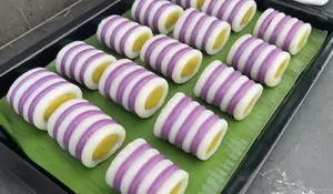 Tampilannya Cantik, Rasanya Enak dan Lembut, Ternyata Buatnya Dari Tepung Beras dan Ubi di Kukus! Cocok Dijadikan Cemilan atau Ide Jualan