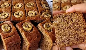 Rasa Bolu Pisang Pakai Gula Merah Ini Ternyata Rasanya Enak Banget! Dengan Tekstur yang Lembut dan Manis yang Pas Cocok Buat Cemilan!