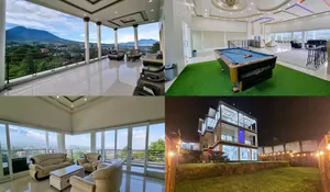 View Villa Puncak Ini Gak Ada Lawan! Liburan Kamu Akan Dimanjakan dengan Panorama Pegunungan hingga City Light yang Menawan