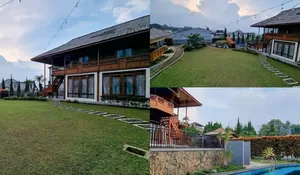 Desain Dominasi Kayu dari Villa Puncak Ini Membuat Suasana Homey dan Nyaman Banget, Dijamin Betah!