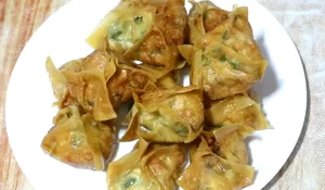 Kulit Pangsit Ternyata Kalau Diisi Olahan Tahu Bisa Jadi Cemilan yang Gampang, Ekonomis dan Enak Abis!