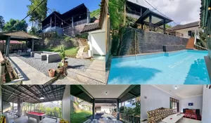 Tempatnya Cozy dengan Dikelilingi Pepohonan yang Syahdu, Siapa Sih yang Gak Akan Betah Liburan di Villa Puncak Ini?