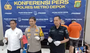 Dua Pelaku Curanmor Diringkus Polisi : 4 Kali Beraksi, Berhasil Gondol 5 Motor