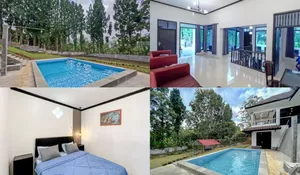 Villa Puncak Ini Keliatannya Minimalis, Tapi Ternyata Punya Halaman Belakang Luas yang Asri Abis!