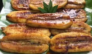 Ternyata Olahan Pisang Bakar Ditambah Saus Karamel Rasanya Enak Banget, Apalgi Dimakan Saat Musim Hujan dan Hangat-Hangat!