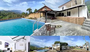 Pemandangan Pegunungan dan Dekat dengan Perkebunan Teh, Membuat Villa Puncak Ini Bakalan Cocok Dijadikan Destinasi Liburan Akhir Tahun!