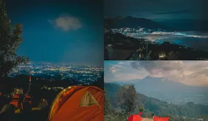 Sambut Tahun Baru Sambil Nikmati City Light Mempesona di Tempat Camping Puncak Ini!