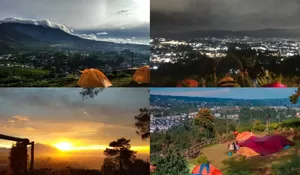Hidden Gem Tempat Camping Puncak yang Pemandangannya Candu Banget, dari Pegunungan Sunset Hingga City Light Indah!