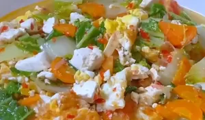 Baru Tau Kalau Sawi Putih dengan Tahu Dibuat Gini Enak, Buatnya Cepet dan Cocok Buat Menu Masakan Harian Simple!