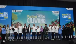 Kementerian LH dan Pertamina Tanam Pohon di Festival Ciliwung 2024