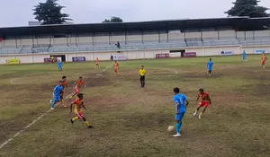 Laga Derbi Kota Depok : Depok Raya FC Vs persipu FC Berakhir Imbang