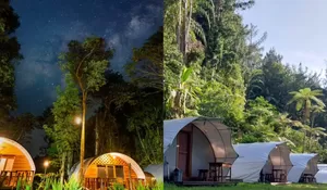 Nikmati Liburan Natal dan Tahun Baru Anti Ribet di Glamping yang Suasananya Asri Banget, Langsung di Tengah Hutan!