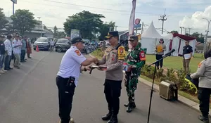 95 Personel Gabungan Jaga Pergantian Tahun di Sawangan dan Bojongsari 