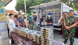 Dapur Kebayunan Tapos Depok mampu Produksi 16.203 Paket Makanan Bergizi Gratis : Pekerja Digaji Rp2 Juta Per Bulan