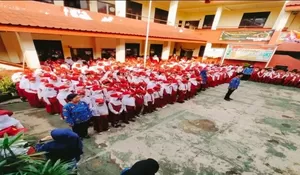 Komitmen SDN Sukamaju 1 Depok Ciptakan Lingkungan Sehat : Dihiasi Tanaman, Miliki Program Makanan Sehat Bergizi