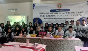 150 Guru di Tapos Kota Depok Jalani Bimtek, Kompetensi ini yang Akan di Dalami Tenaga Pengajar