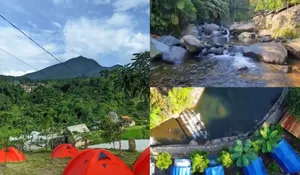 Suasana Asri Khas Pedesaan Saat Camping di Lembah Batu Gunung Bunder Ini Bikin Liburan Tambah Nyaman!