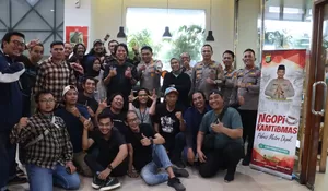 Kombes Abdul Waras Siap Jalin Sinergi dengan IJTI Pokja Wartawan Depok