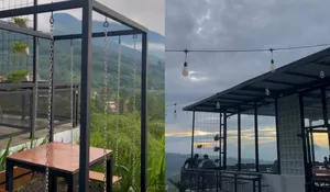 Nongkrong Sambil Nikmati Senja di Kopi Puncak Ajib Ini Memang Gak Ada Obat!