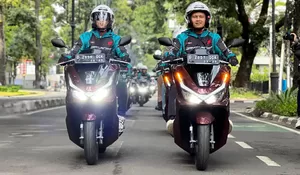 Komunitas Honda PCX Bandung Gelar Community Gathering di Gedung Sate
