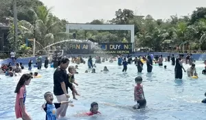 10.250 Wisatawan Memadati Wisata Air Putri Duyung Depok