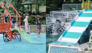 Cuma Rp 15 Ribu Sudah Bisa Berenang di Kolam Renang yang Langsung dari Mata Air Gunung Ciremai!